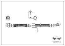 Flexible de frein Hyundai MATRIX