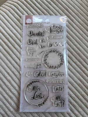 Clear Stamps   Gruß- & Glückwünsche   guter Zustand