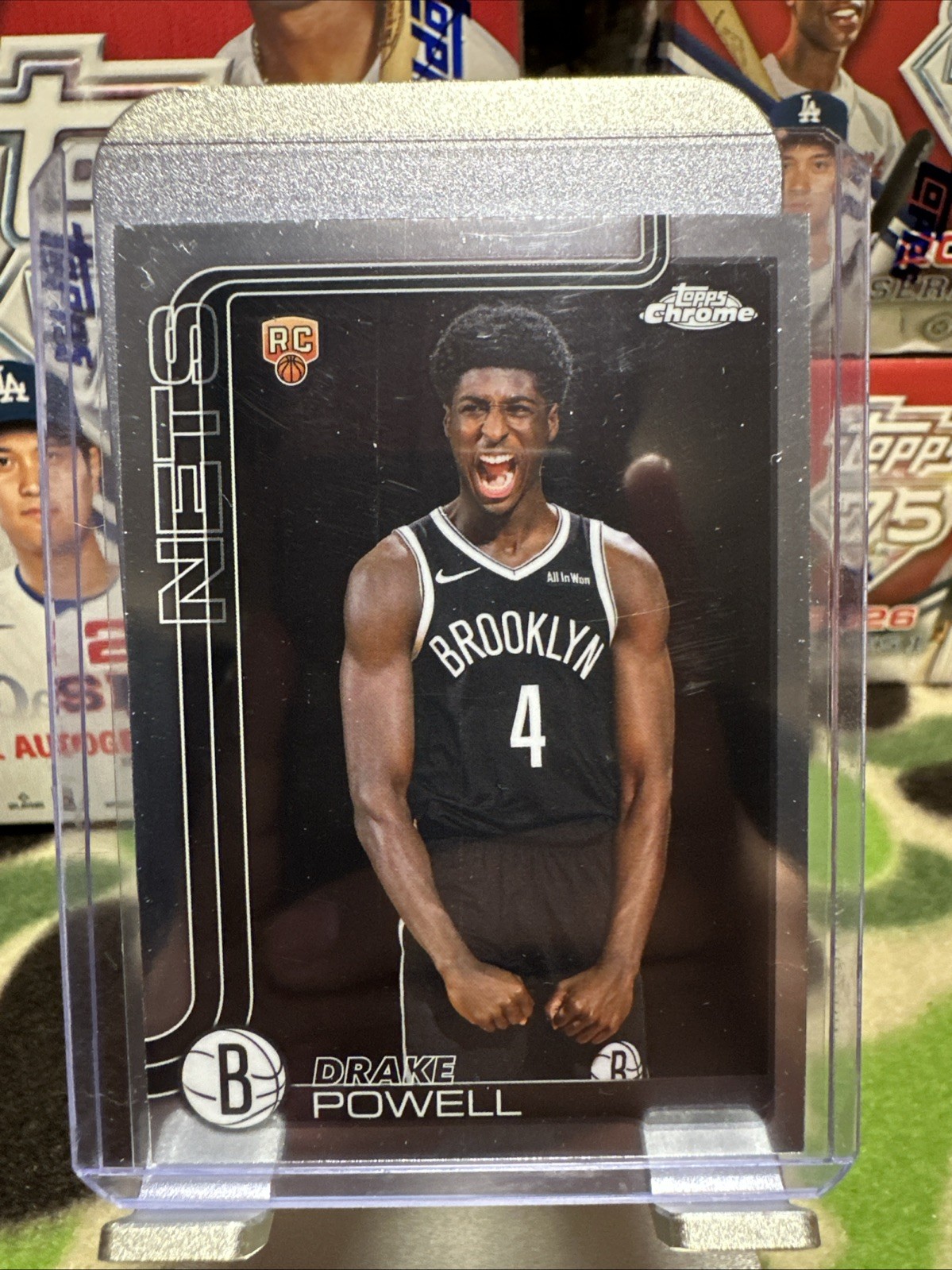 2025-26 Topps Chrome - Drake Powell #272 (RC) Image Variation