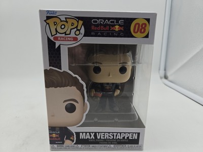 Funko Pop! Racing Figur Max Verstappen Red Bull Racing 08 OVP