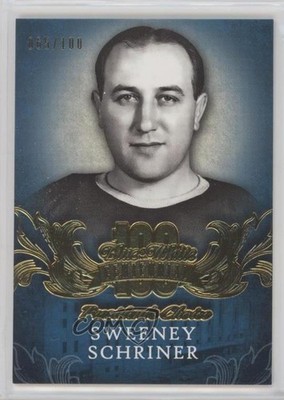 2016 President's Choice Blue and White Centennial /100 Sweeney Schriner #41 08ee