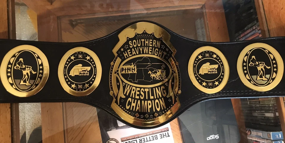 AWA SOUTH CHAMPIONSHIP BELT AWA SOUTH NWA WWE WCW ECW Foto 2 de 4