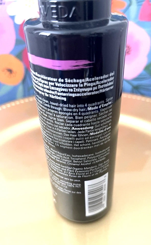 Aveda Speed of Light Blow Dry Accelerator Spray 50% Less Time 6.7oz/200 mL NEW - Image 2 of 3