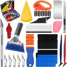 Window Tint Tools Kit, 43PCS Vehicle Glass Protective Film-Multicolor-2