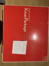 Dreamcast SEAMAN Xmas Package Red Console- Rare 502 of 850 made