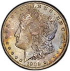 PCGS MS64 1902 O Morgan Dollar Purple Blue Rainbow Toned Toning New Orleans