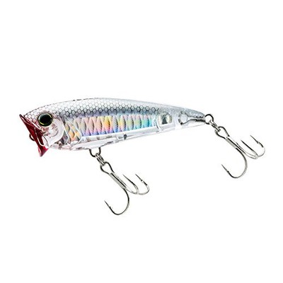  3D Inshore Popper (F) 70mm 2-3/4-Inchghost Shad Floating Lure, Ghost Shad 