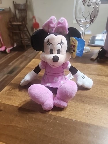 Disney Junior Just Play Minnie Mouse 10” Stuffed Plush Doll  - With Tag