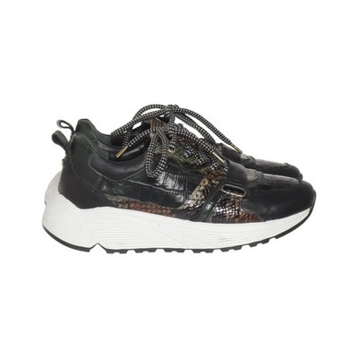 Fred de La Bretoniere, Sneaker, Größe: 36, Schwarz/Grün/Mehrfarbig, Damen #VDD