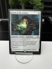 MTG Archenemy Nicol Bolas #089 Sword of the Animist Near Mint Condition