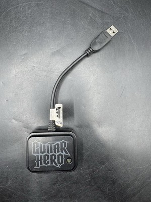 PlayStation!! Guitar Hero 95893.806 Wireless Receiver Dongle Red Octane PS2 PS3