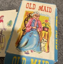 Vintage Old Maid England Playing Cards Game Made in Hong Kong - Nice Lil  Set