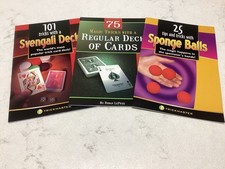 101 Tricks Svengali Deck - 75 Tricks Regular Deck of Cards - 25 Sponge Balls