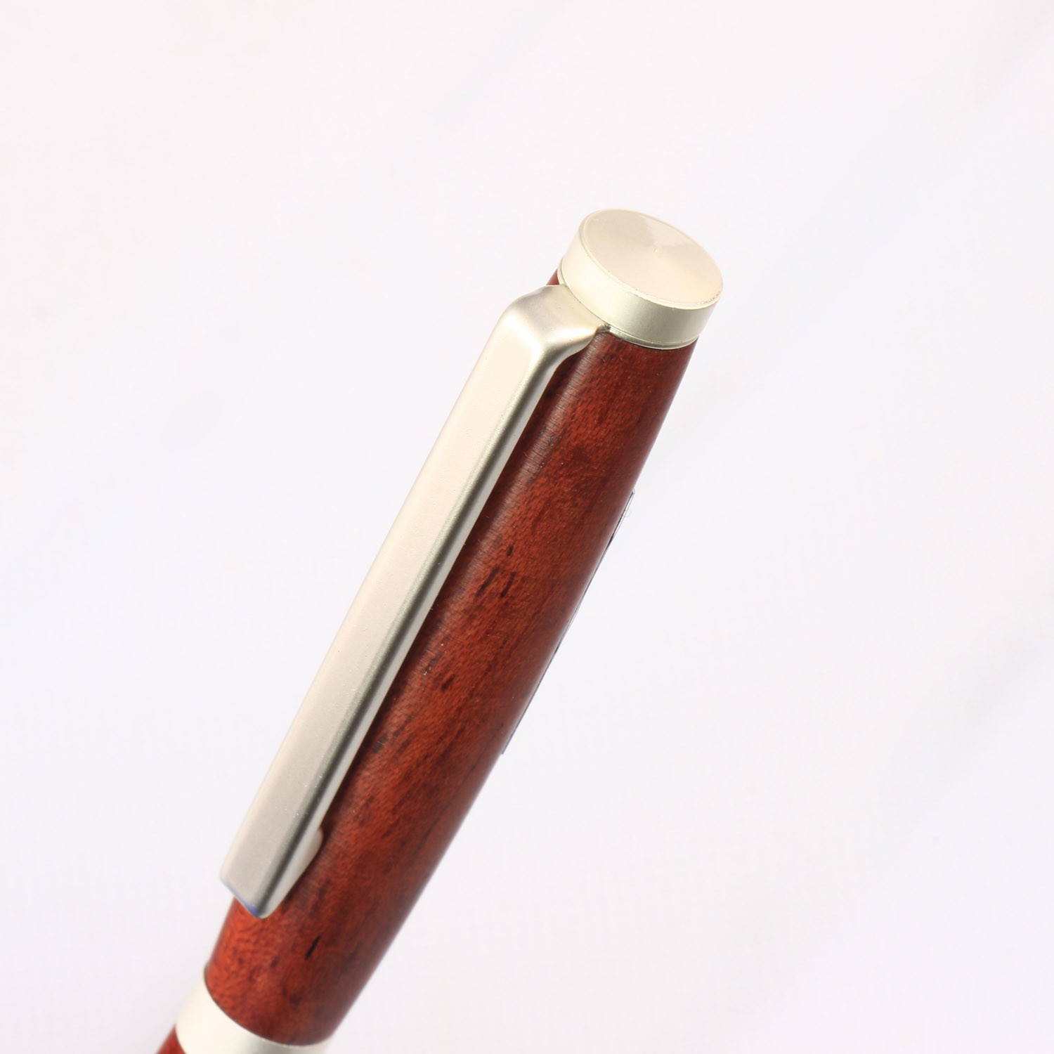 Slimline Pen Kit, Satin Silver Finish, 10 Pack, Legacy Woodturning