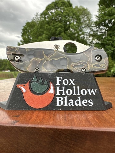 SPYDERCO CHAPARRAL RAFFIR NOBLE HANDLES CTS-XHP STAINLESS C152RNP FOLDING KNIFE - Picture 6 of 18