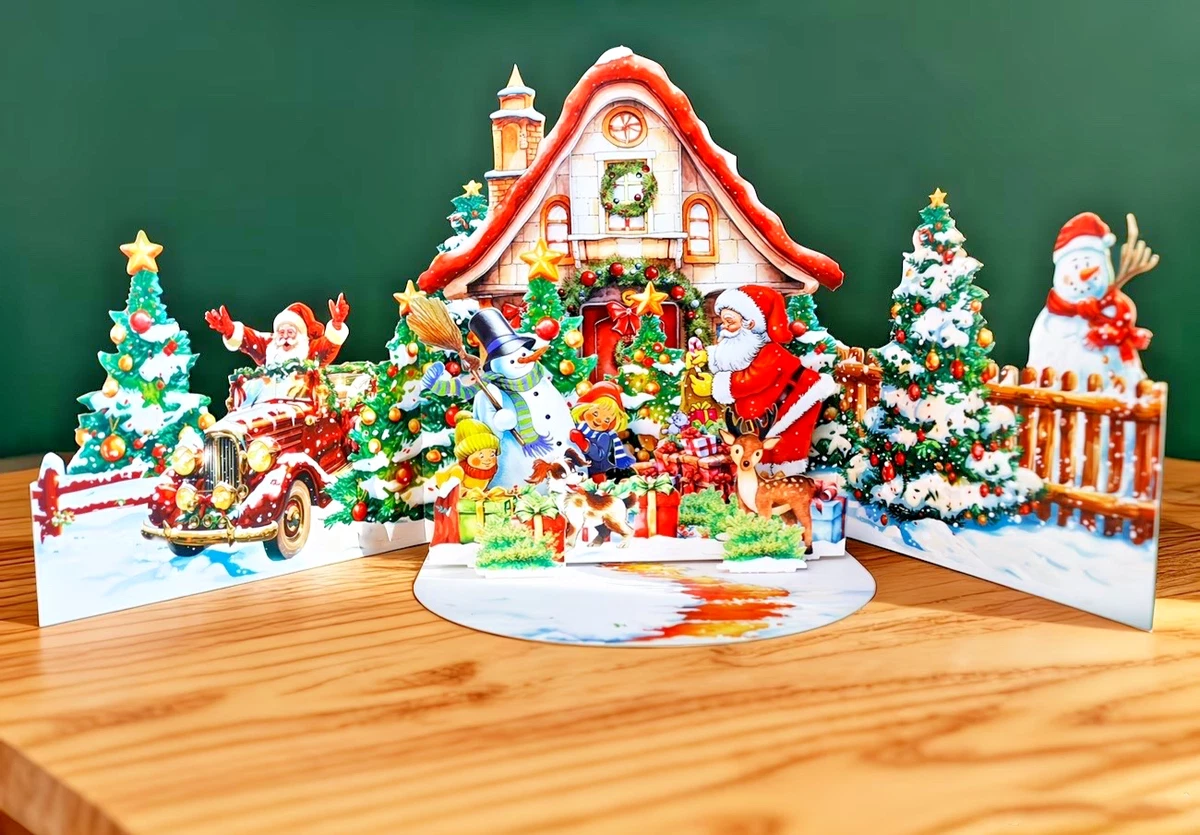 Christmas Pop Up Cards for sale - eBay