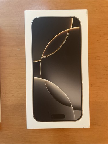 Apple iPhone 16 Pro Max 256 Go Noir Titane - Boîte vide UNIQUEMENT - Photo 4 sur 7