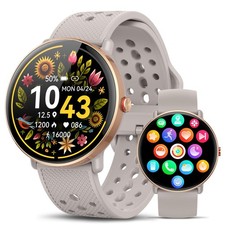 Smart Watch for Women Men, for Android iOS with Sleep Monitor, Pedometer Fitn...