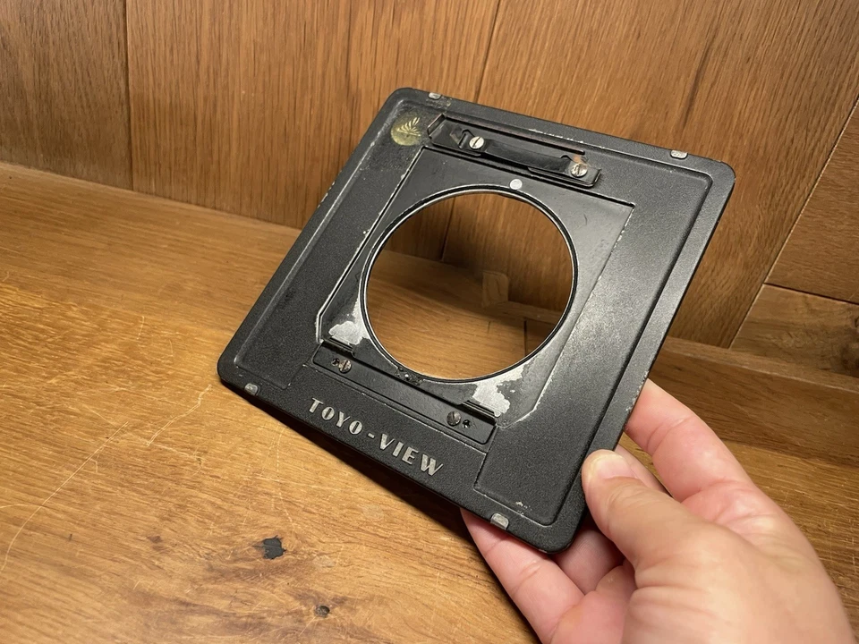*Exc+5* Toyo View Lens Board Adapter for Linhof 99x96 Board From Japan - Image 2 of 4