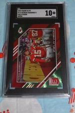 2023 Panini Elite Patrick Mahomes II Field Vision Green FY-5 SGC 10