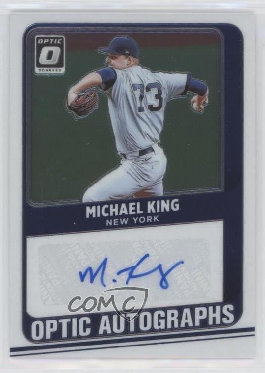 2021 Panini Donruss Optic Mike King Michael King #OA-MK Auto 0nb2