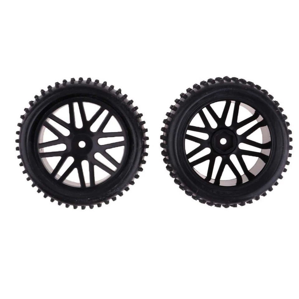 4Pcs RC Tires & Wheel Rim for RC Car HSP per per per HPI - Image 3 of 4