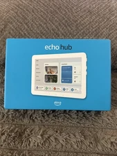 Amazon Echo Hub 8" Smart Home Control Panel with Alexa - White - Sealed!