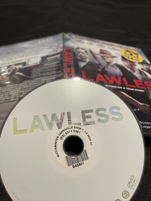 Lawless DVD Region 4 Action Crime Shia Labouf Tom Hardy ''some scratches ''