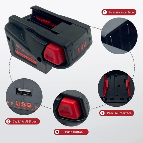 For Dewalt 18V/20V MAX Battery Adapter to Milwaukee M12 12V Power Tools M18 USA - Picture 3 of 6