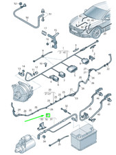 Câble de batterie positif VOLKSWAGEN ARTEON 3H7 3Q0971228B