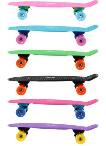 22" Mini Skateboard Fun Board Penny Board Pennyboard 57 cm ABEC-7 Lager Retro - Bild 1 von 37
