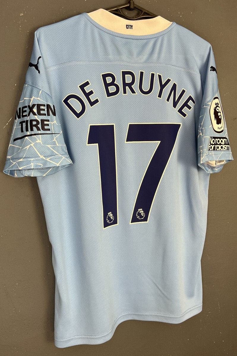 MEN'S FC MANCHESTER CITY 2020/2021 KEVIN DE BRUYNE SOCCER FOOTBALL