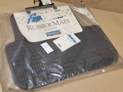Mazda MCAT581 Gummimatten hinten grau verschiedene Modelle original NEU Old Stock