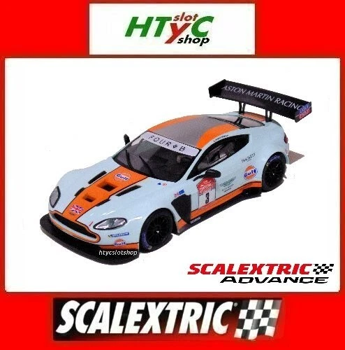 Offer Scalextric Advance Aston Martin #3 Gulf Martin Outboard Scx E10428S300