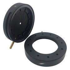1.5-23mm Mechanical Iris Aperture Diaphragm Microscope Camera Parts 12 Blades