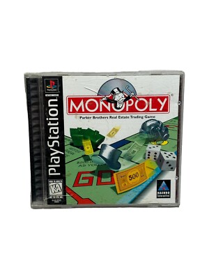 Monopoly (Sony PlayStation 1, 1998) Complete and Tested
