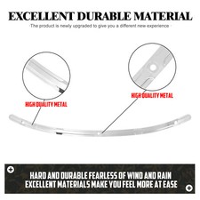 HDBUBALUS Windschutzscheibe 15,2 Cm (6 Zoll) Für Harley Touring, Electra Glide, Street Glide (1996–2013), Transparent