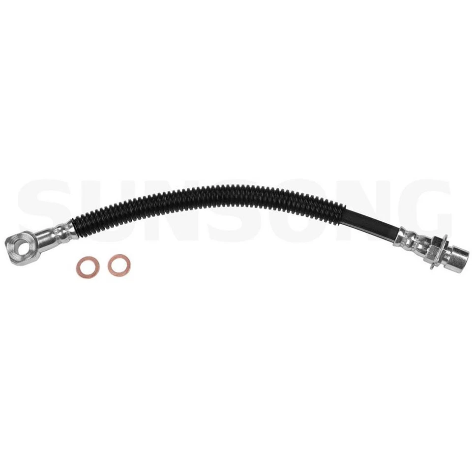 Front Sunsong Brake Hose Brake Line For GMC S15 Jimmy 1991 - Image 2 of 4