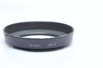 NIKKOR 24mm f/2.8 レンズ 純正フードHN-1付 美品 Nikon HN-1 HN 1 Metal Hood for Nikkor 24mm f/2 f/2.8 28mm 35mm f
