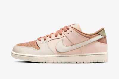 Nike SB Dunk Low Pro PRM Men Shoes Crimson Tint and Amber