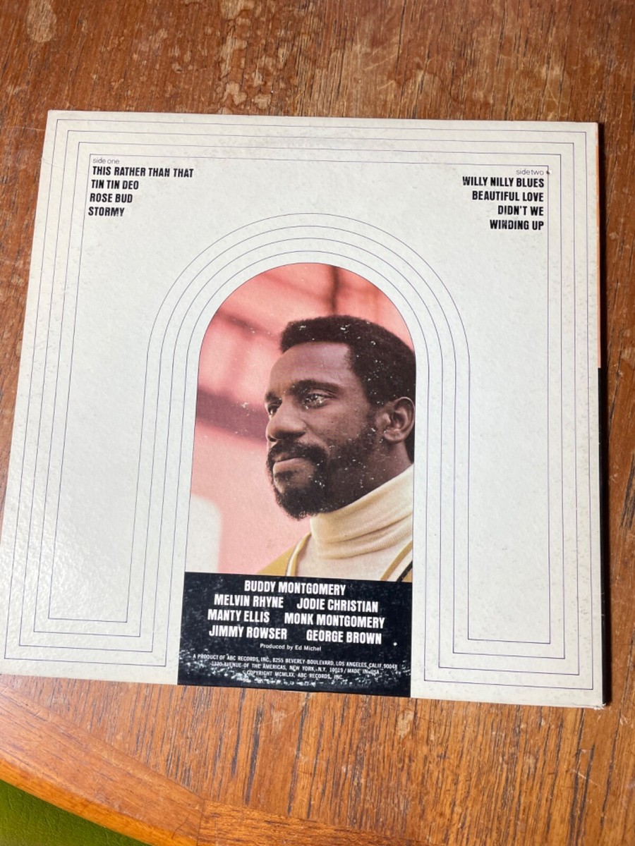 レコード Buddy Montgomery レアグルーヴ ジャズ ソウル LP BUDDY MONTGOMERY-THIS RATHER THAN THAT-LP RECORD-IMPULSE AS-9192