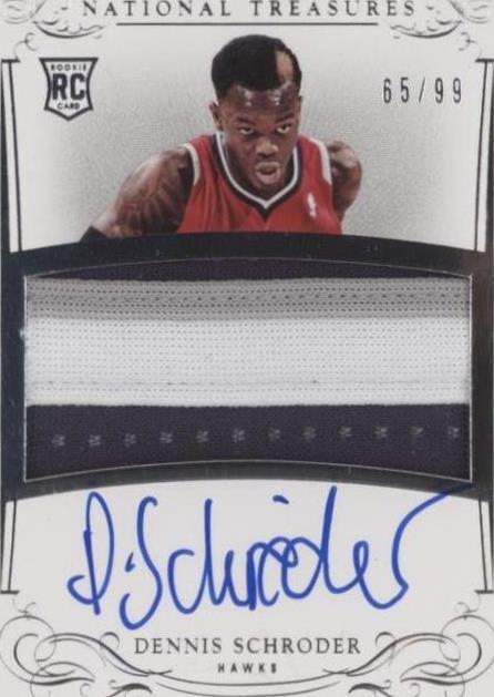 2013-14 Panini National Treasures - Dennis Schroder #101 - 1 of 2