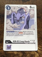 Digimon ADR-05 Creep Hands EX2-050 Digital Hazard L4816*