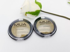 New MUA Make Up Academy 2 x Eye Shadow Single Pearl 2g- Please Choose Shade