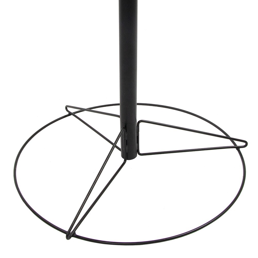 MVP Disc Sports Black Hole Practice 24-Chain Portable Disc Golf Basket Target