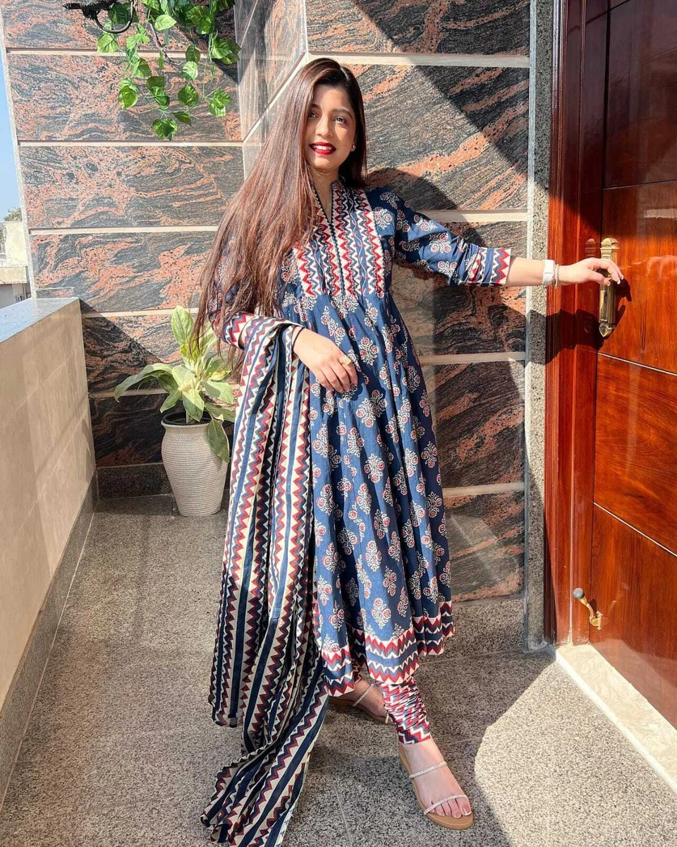 Cotton long hotsell kurti with plazo