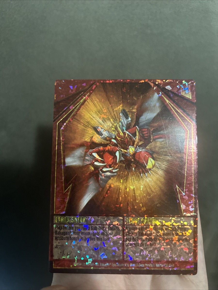 bakugan cards rare Bakugan Holo VERY RARE Card