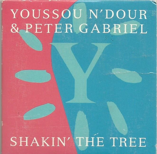 Peter Gabriel + Youssou N'Dour - Shakin' The Tree 1989 Virgin 3 inch CD single