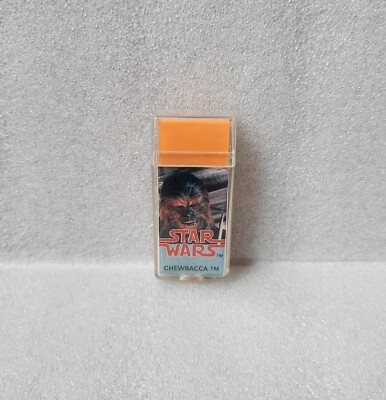 Rare Vintage Chewbacca Star Wars Cased 1982 Eraser Rubber Gomme