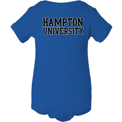 Hampton Pirates Basic Block Unisex Creeper - Royal